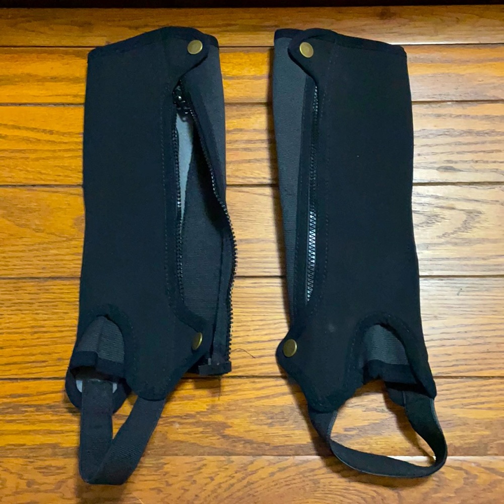 Tuffrider Children’s Black Half Chaps